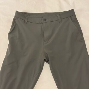 Lululemon Commission Classic Pants 30x30 Grey Sage Warpstreme
